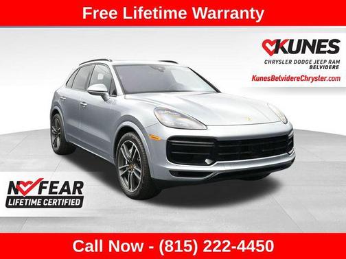 Dolomite Silver Metallic 2020 Porsche Cayenne Turbo