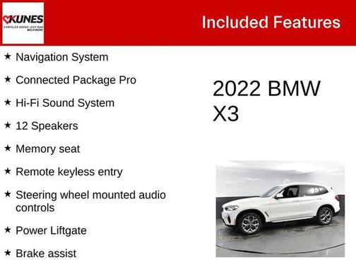 2022 BMW X3 xDrive30i