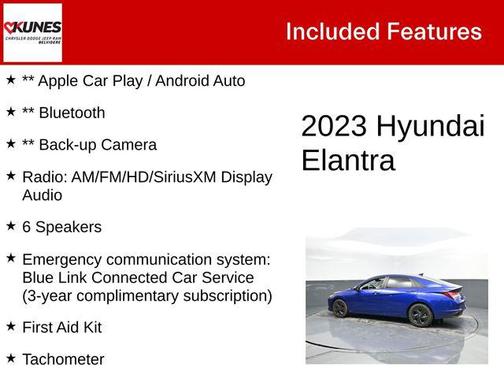 2023 Hyundai ELANTRA SEL