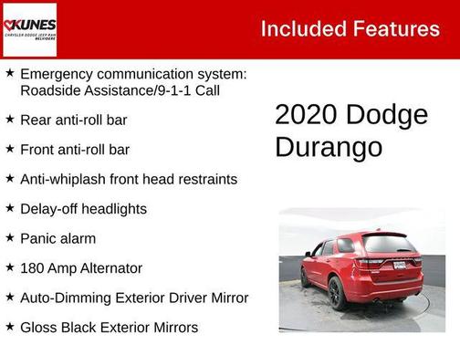 Redline 2 Coat Pearl 2020 Dodge Durango GT Plus
