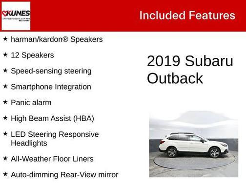 2019 Subaru Outback 2.5i Limited
