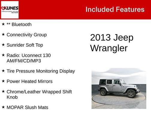 2013 Jeep Wrangler Unlimited Freedom Edition