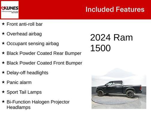 2024 RAM 1500 Classic Warlock Crew Cab 4x4 5'7' Box