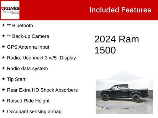 2024 RAM 1500 Classic Warlock Crew Cab 4x4 5'7' Box