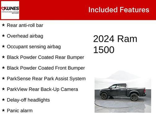 2024 RAM 1500 Classic Warlock Crew Cab 4x4 5'7' Box