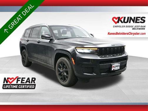 Diamond Black Crystal Pearlcoat 2024 Jeep Grand Cherokee L Altitude