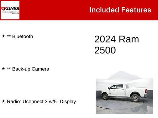 2024 RAM 2500 Big Horn Crew Cab 4x4 6'4' Box