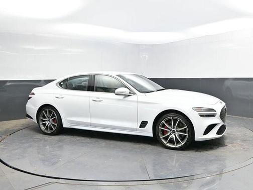 Alta White 2025 Genesis G70 2.5T AWD