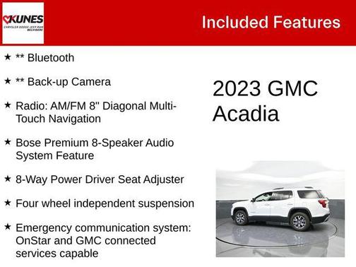 2023 GMC Acadia FWD SLT