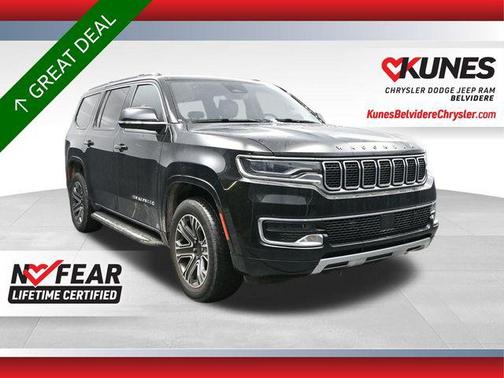 Diamond Black Crystal Pearlcoat 2024 Jeep Wagoneer Series II 4x4