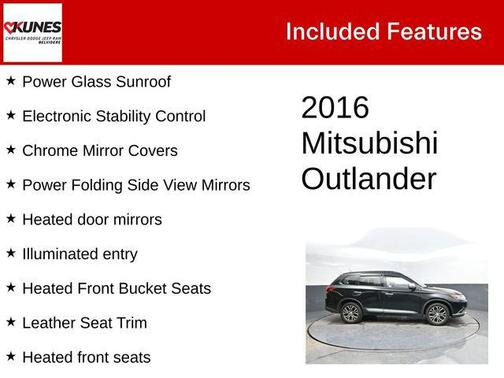 2016 Mitsubishi Outlander SEL
