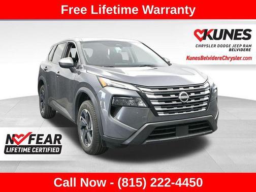 Gun Metallic 2025 Nissan Rogue SV