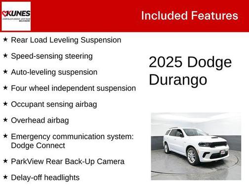 White Knuckle Clearcoat 2025 Dodge Durango R/T