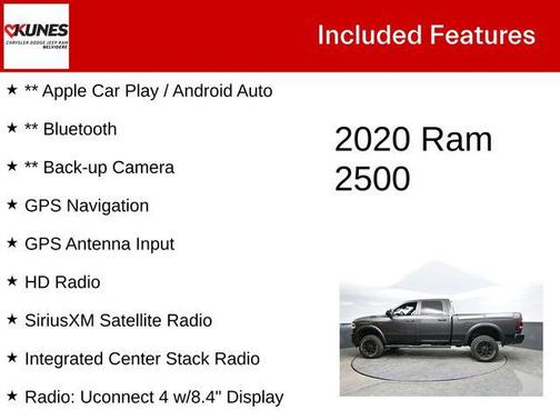 Granite Crystal Metallic Clearcoat 2020 RAM 2500 Power Wagon