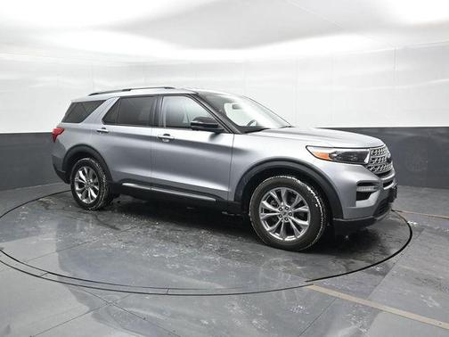 Silver Metallic 2022 Ford Explorer Limited