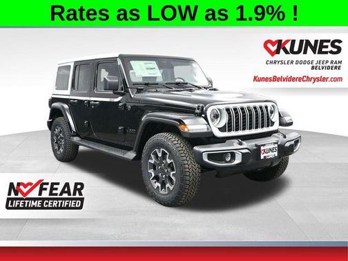 Black Clearcoat 2026 Jeep Wrangler 4-Door Sahara 4x4
