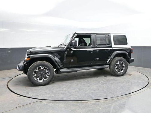 Black Clearcoat 2026 Jeep Wrangler 4-Door Sahara 4x4