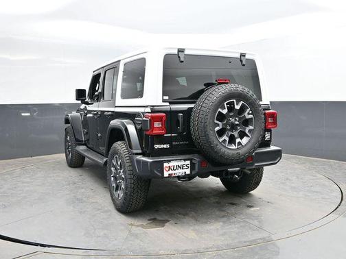 Black Clearcoat 2026 Jeep Wrangler 4-Door Sahara 4x4