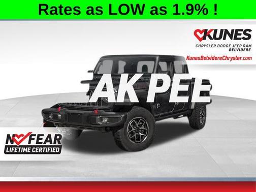 Black Clearcoat 2026 Jeep Gladiator Rubicon