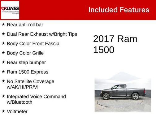 Granite Crystal Metallic Clearcoat 2017 RAM 1500 Express