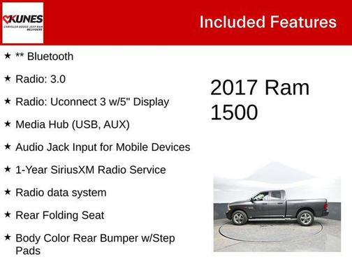 Granite Crystal Metallic Clearcoat 2017 RAM 1500 Express