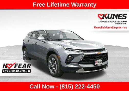 Sterling Gray Metallic 2025 Chevrolet Blazer 2LT
