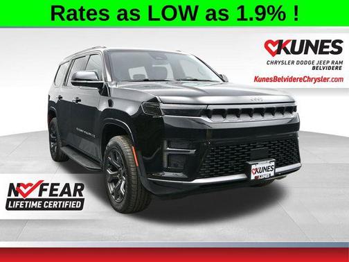 High Gloss Black 2026 Jeep Grand Wagoneer Limited Altitude 4x4