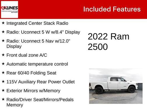 2022 RAM 2500 Laramie Crew Cab 4x4 6'4' Box