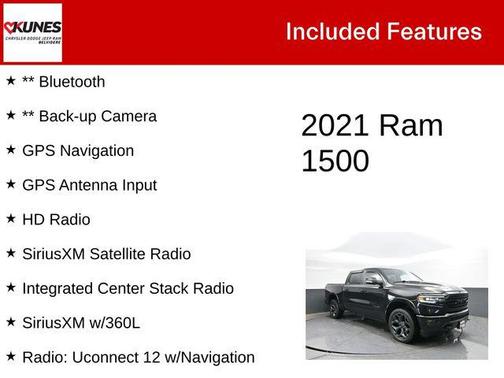 Diamond Black Crystal Pearlcoat 2021 RAM 1500 Limited