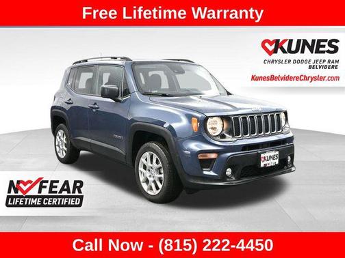 Slate Blue Pearlcoat 2023 Jeep Renegade Latitude