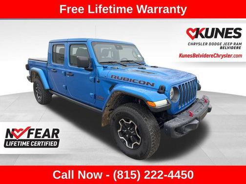 Hydro Blue Pearlcoat 2022 Jeep Gladiator Rubicon