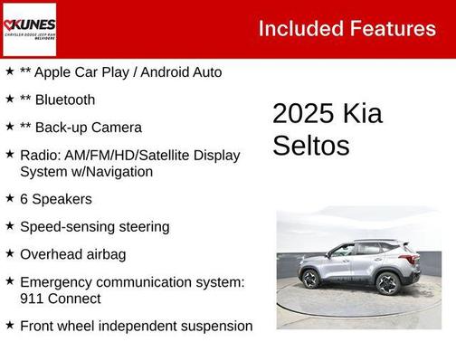 Steel Gray 2025 Kia Seltos S