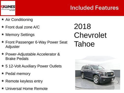 Tungsten Metallic 2018 Chevrolet Tahoe LT