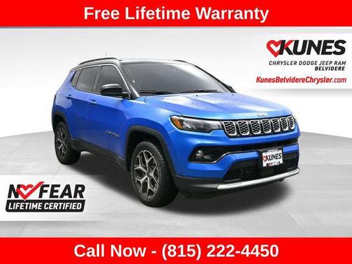 Hydro Blue Pearlcoat 2025 Jeep Compass Limited