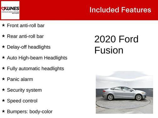 2020 Ford Fusion SE