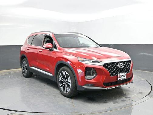 Scarlet Red 2019 Hyundai SANTA FE Limited 2.0T