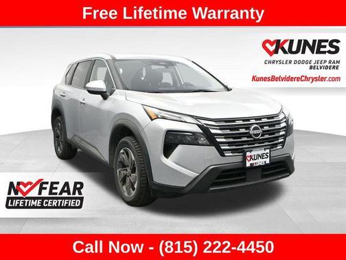 Brilliant Silver Metallic 2025 Nissan Rogue SV