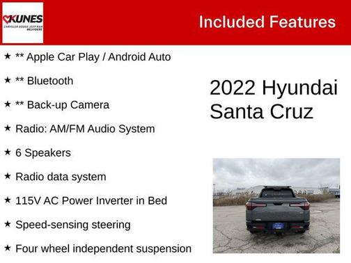 2022 Hyundai SANTA CRUZ SEL