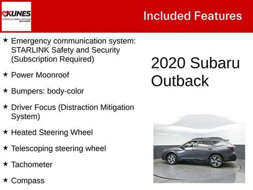 Magnetite Gray Metallic 2020 Subaru Outback Limited