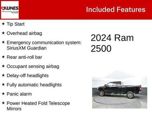 2024 RAM 2500 Big Horn Crew Cab 4x4 6'4' Box