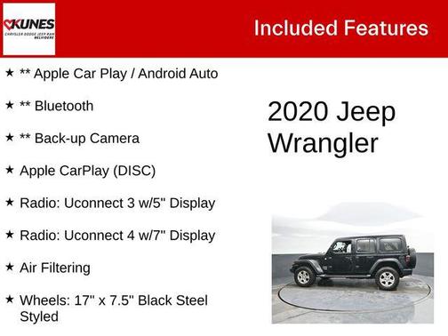 2020 Jeep Wrangler Unlimited Sport