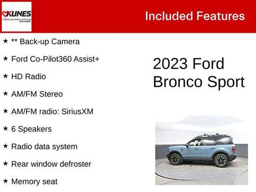 2023 Ford Bronco Sport Outer Banks