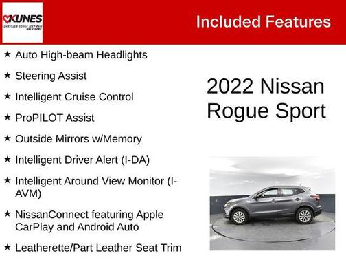 2022 Nissan Rogue Sport SV
