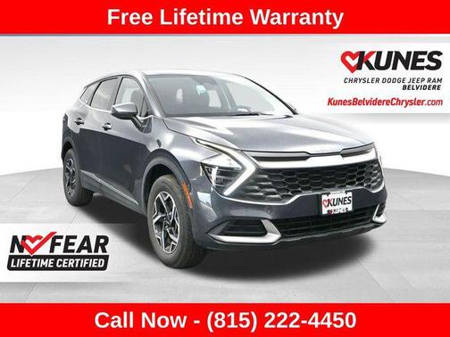 Gravity Gray 2025 Kia Sportage LX