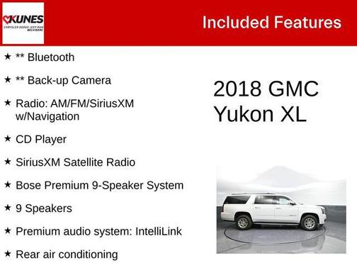 2018 GMC Yukon XL SLT