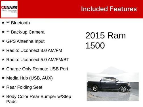 2015 RAM 1500 Tradesman/Express