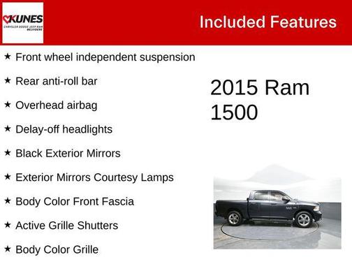 2015 RAM 1500 Tradesman/Express