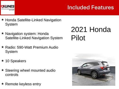 2021 Honda Pilot Touring 8-Passenger