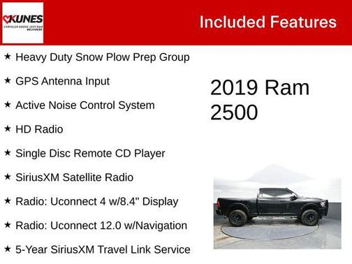 2019 RAM 2500 Laramie Crew Cab 4x4 6'4' Box