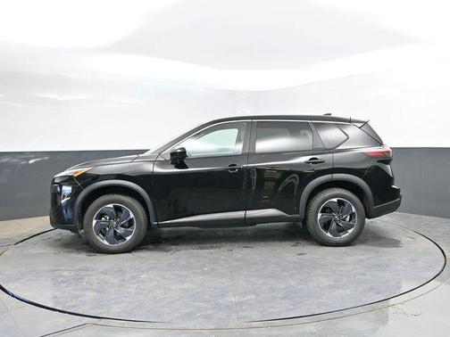 Super Black 2025 Nissan Rogue SV